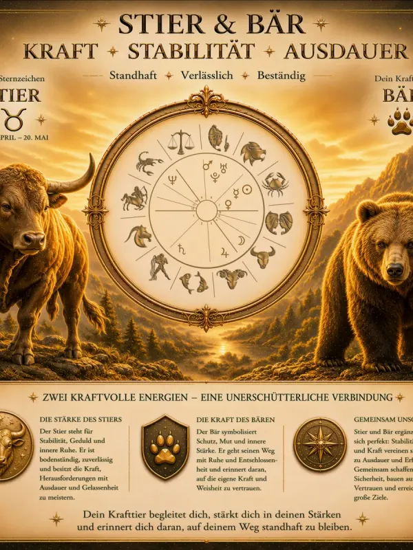 Taurus & power animal